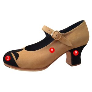 zapato-flamenco-profesional-flor-de-lys zonas
